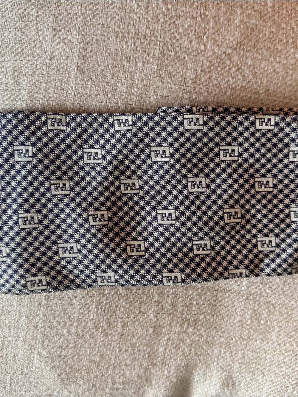 Fendi silk tie